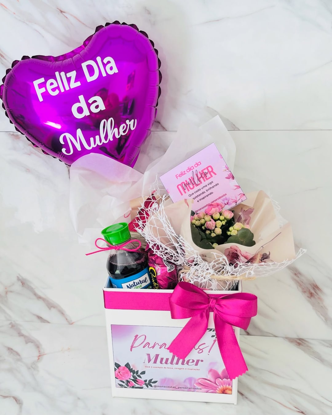 Cesta Dia da Mulher